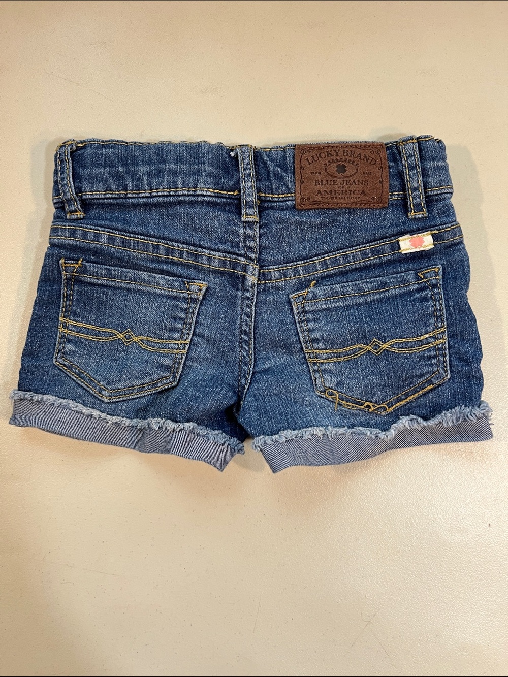 Lucky Brand Blue Denim Rolled Hem Shorts